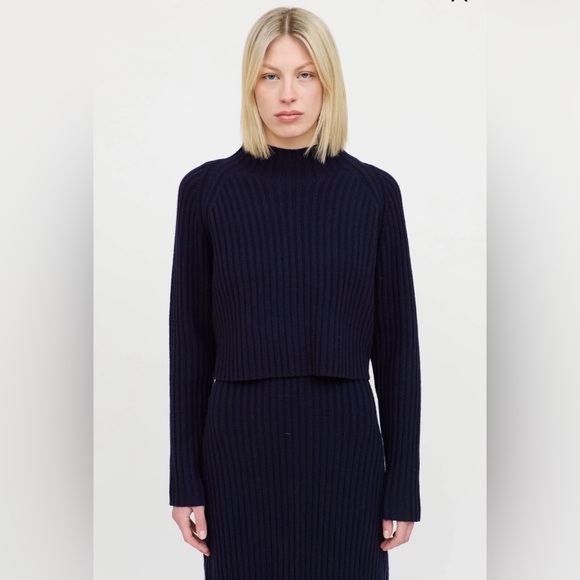 Maje 100% wool Knit maxi dress with removable sweater / Size 36 - Picture 8 of 15